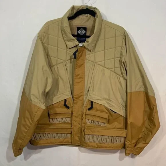 🦆 Columbia mens “great outdoorsman” coat. Dozens of pockets, loops and wat… - Picture 1 of 12
